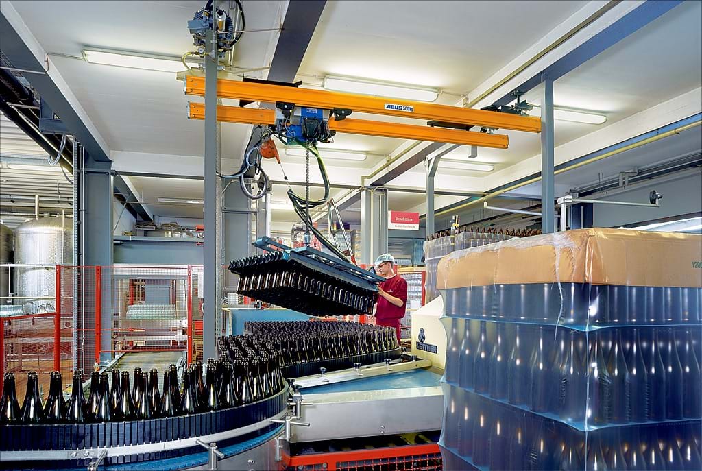 Short HB system for bottling plant