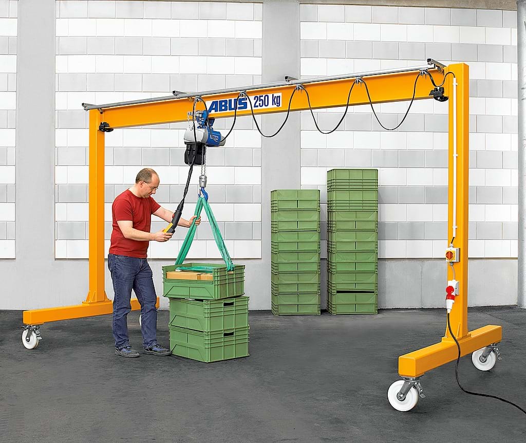 Moving goods within factory