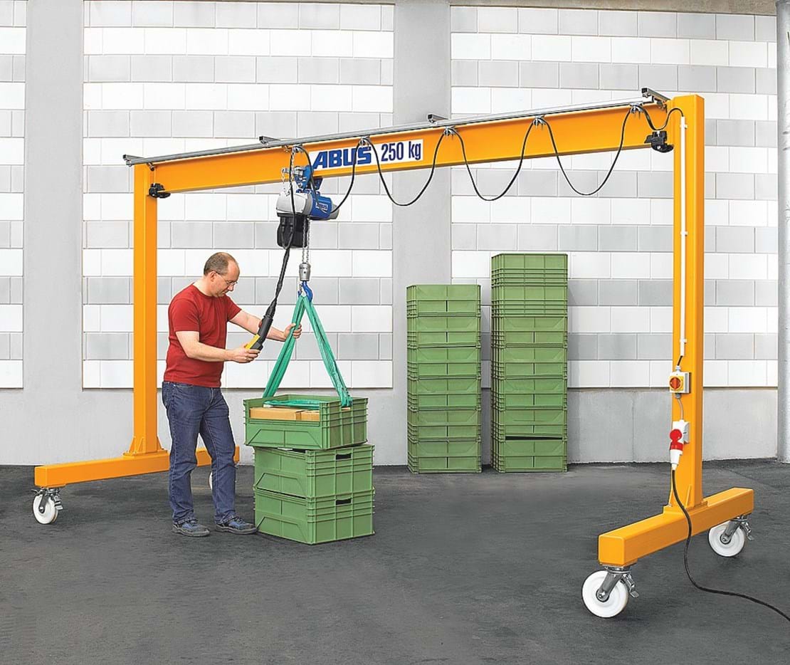 Moving goods within factory