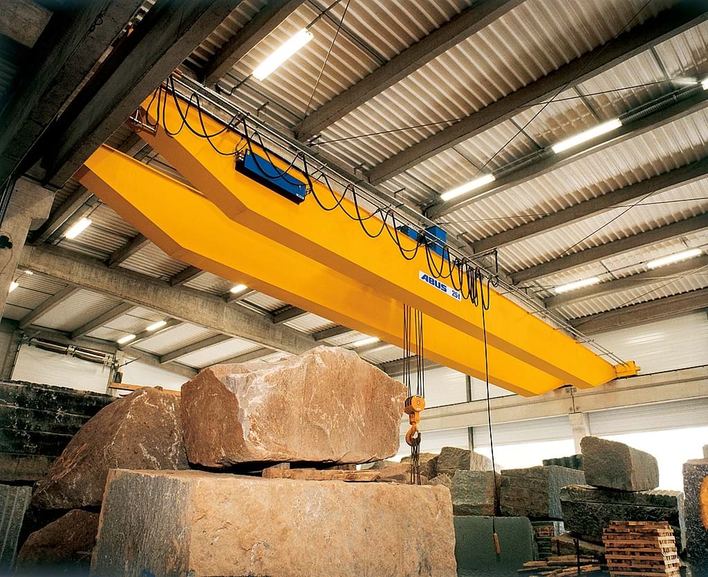 Overhead Crane for marble plant