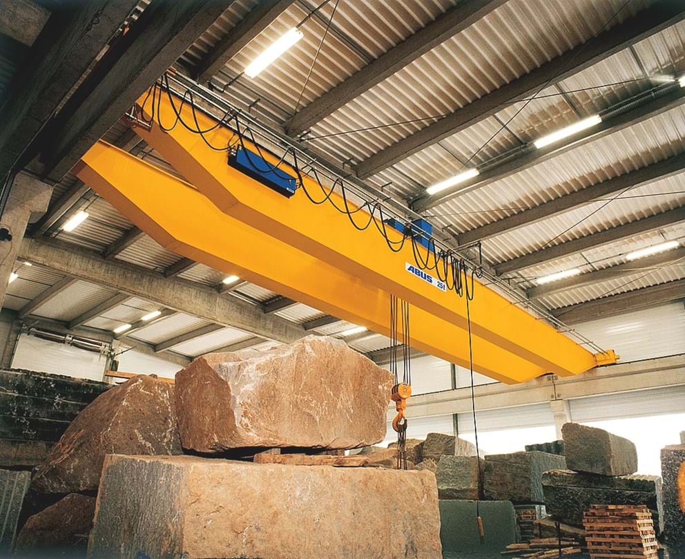 Overhead Crane for marble plant