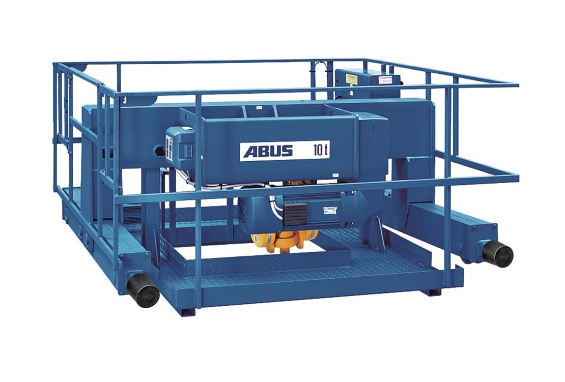 Wire rope hoist dengan kabin