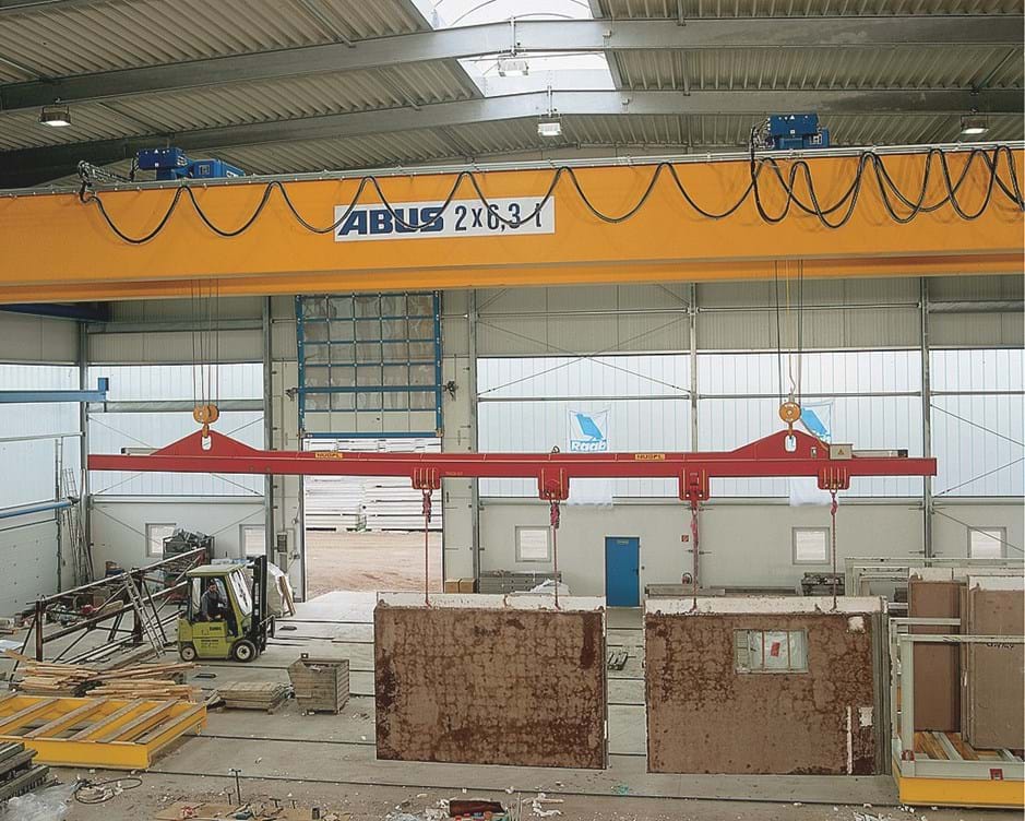 Wire rope hoist berjalan tandem